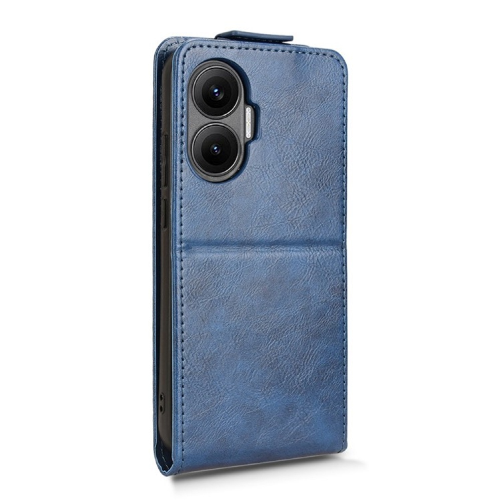 Vert flip tok a Xiaomi Poco F7 5G készülékhez - kék
