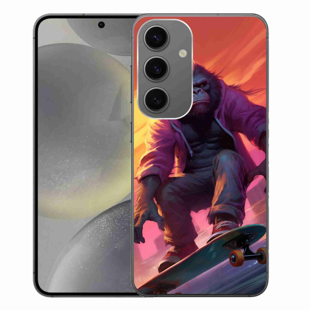 Zselés borítás mmCase Samsung Galaxy S24+ - gorilla gördeszkán