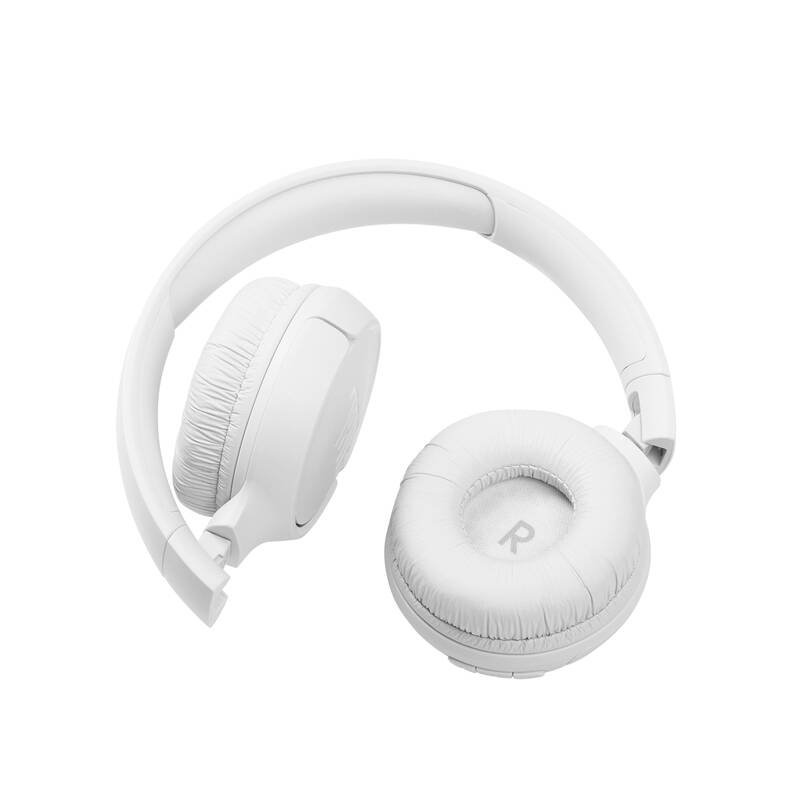 JBL Tune T510 Bluetooth-fejhallgató fehér színben