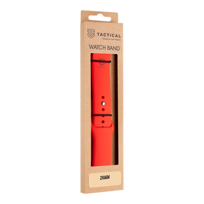 Taktikai 854 szilikon szíj 20mm piros