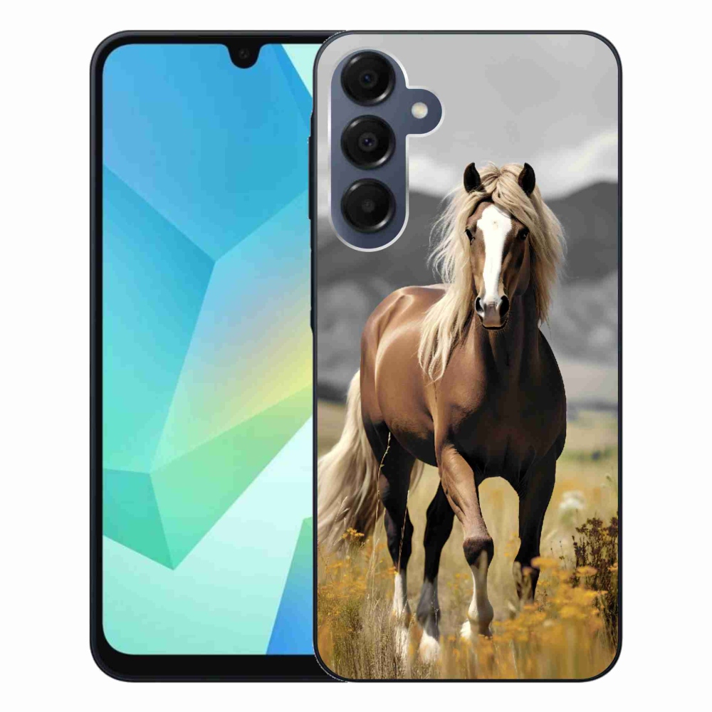 Zselés borítás mmCase Samsung Galaxy A16 4G/5G - barna ló 1