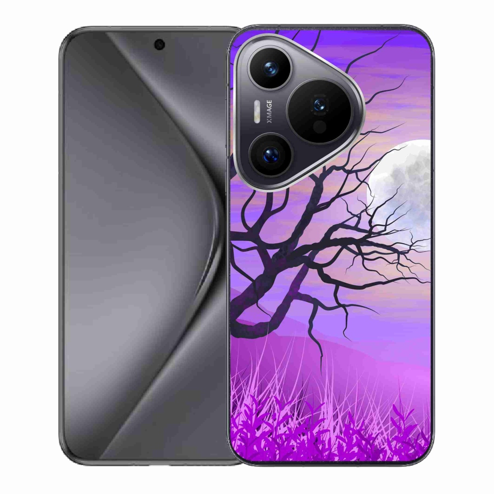Gél tok mmCase a Huawei Pura 70 számára - rajzfilmes kidőlt fa