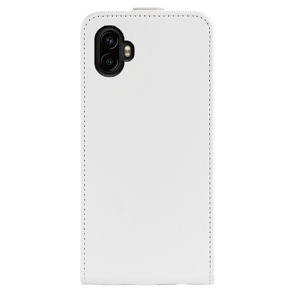 Függőleges könyvtáska Samsung Galaxy Xcover 7 Pro készülékhez - fehér