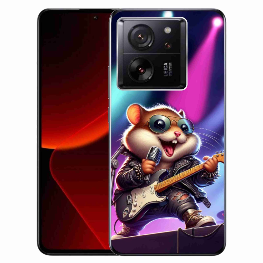 Gél borítás mmCase a Xiaomi 13T/13T Pro számára - hamster rocker