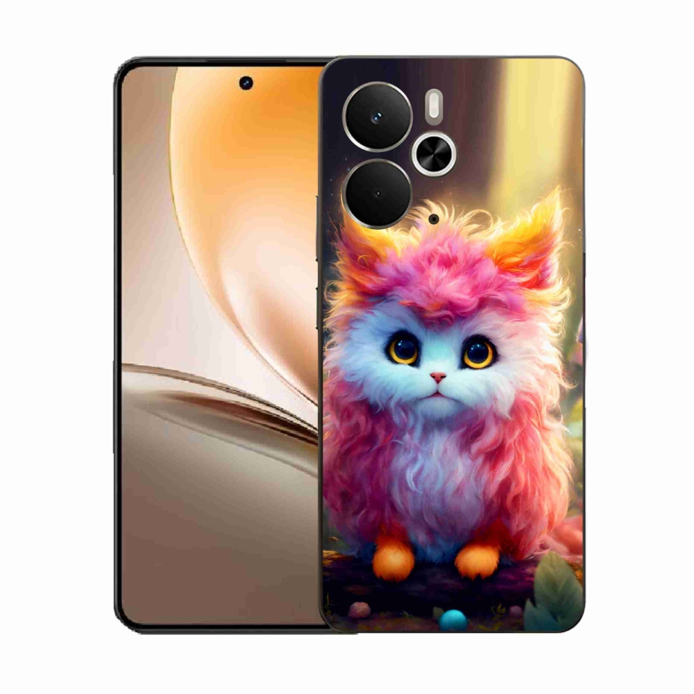 Gél borítás mmCase a Realme 14 5G számára - aranyos cica 5