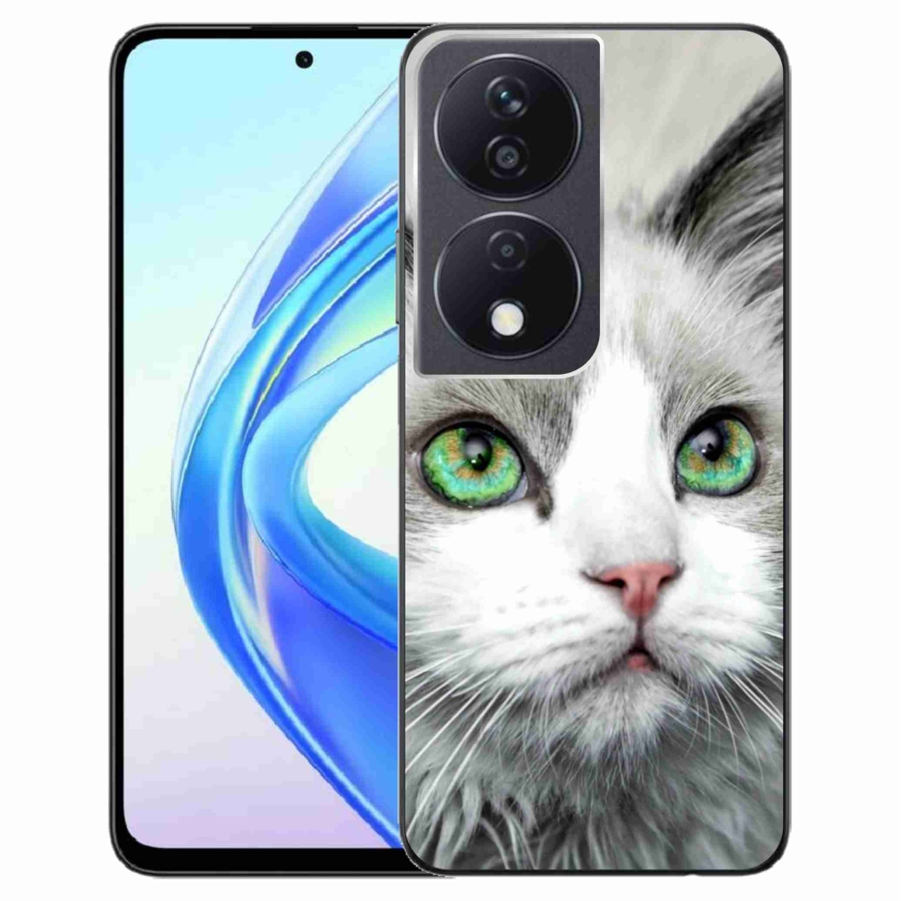 Zselés borítás mmCase a Honor X7b/Honor 90 Smart készülékhez - cat view