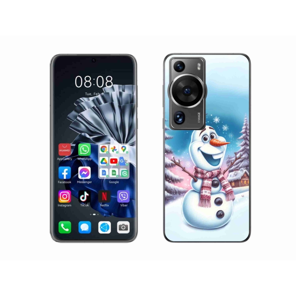 Gél borítás mmCase a Huawei P60 Pro számára - ice kingdom