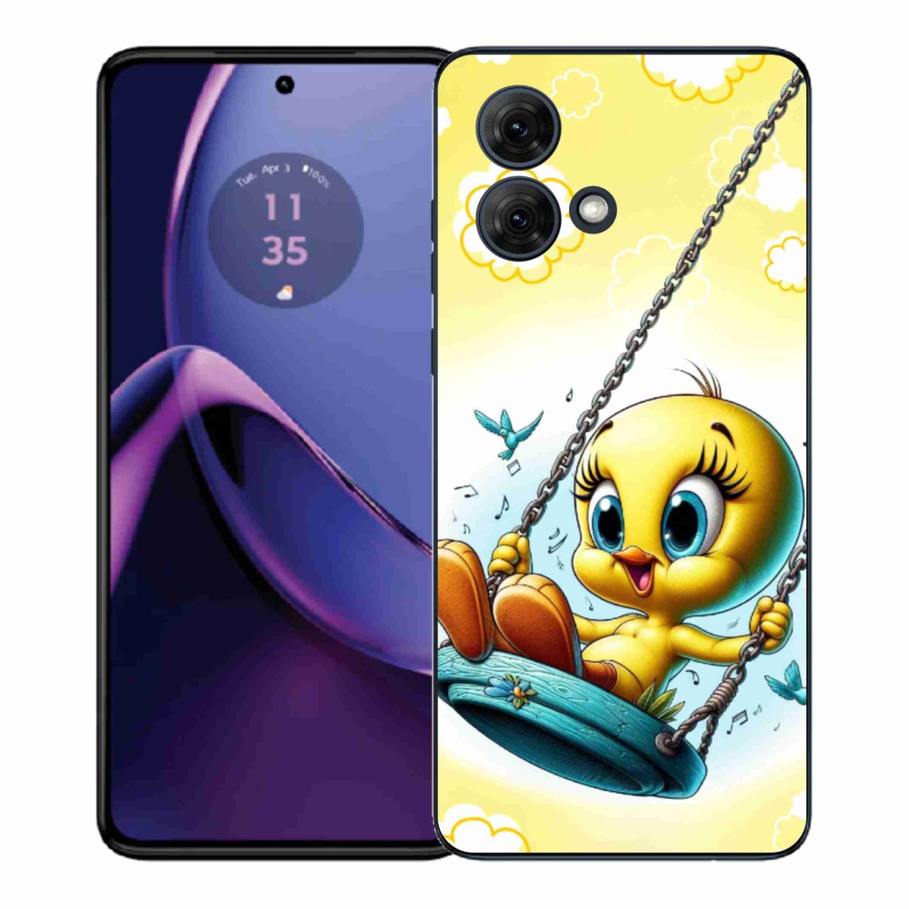 Gél védőburkolat mmCase a Motorola Moto G84 5G-hez - tweets