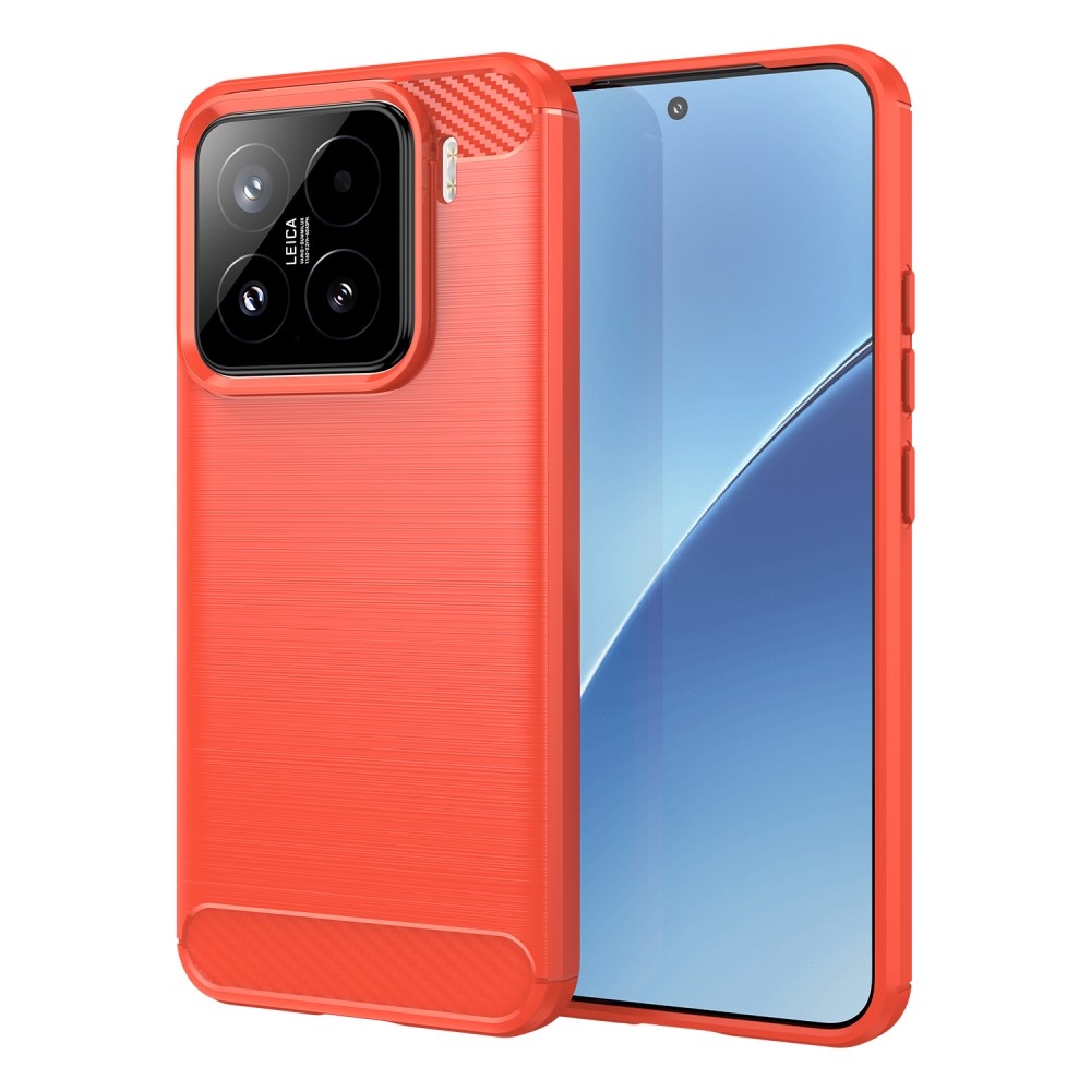 Szénálló zselés tok Xiaomi 15 - piros