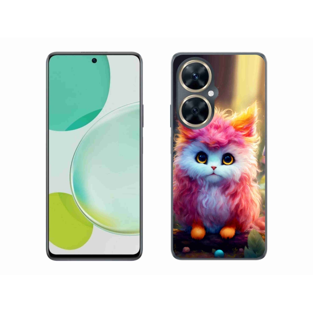 Gél borító mmCase a Huawei Nova 11i készülékhez - aranyos cica 5
