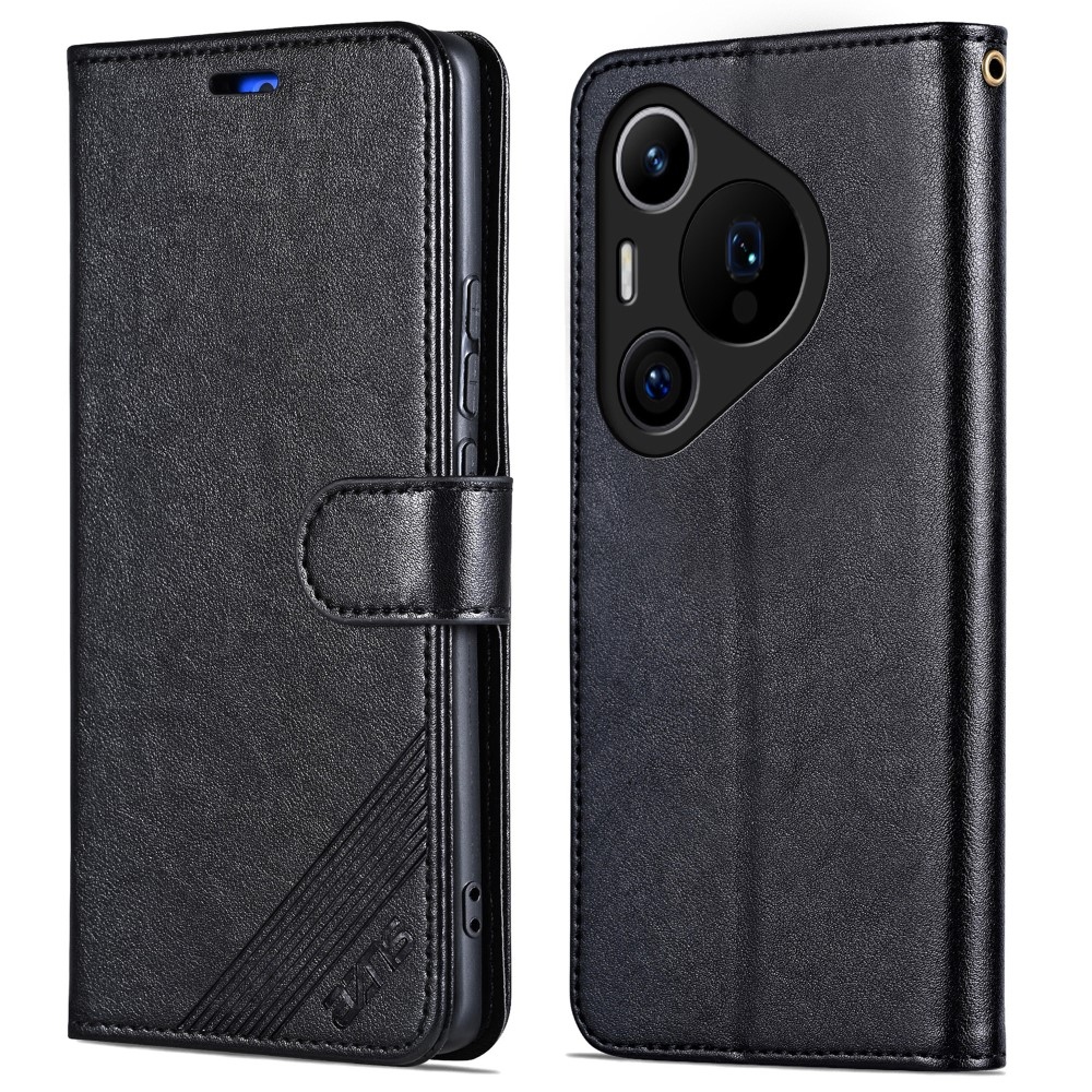 AZNS könyvtáska Huawei Pura 70 Pro-hoz - fekete