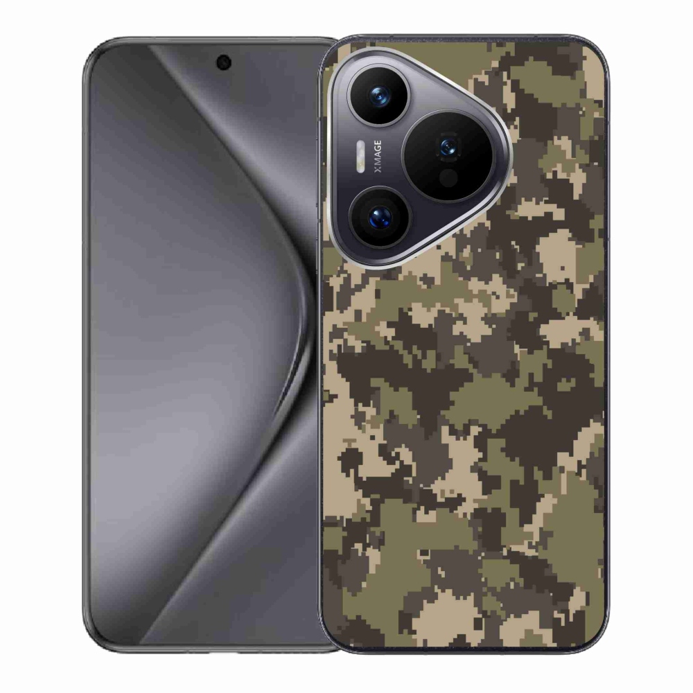 Gél borítás mmCase a Huawei Pura 70 készülékhez - terepszínű minta 12