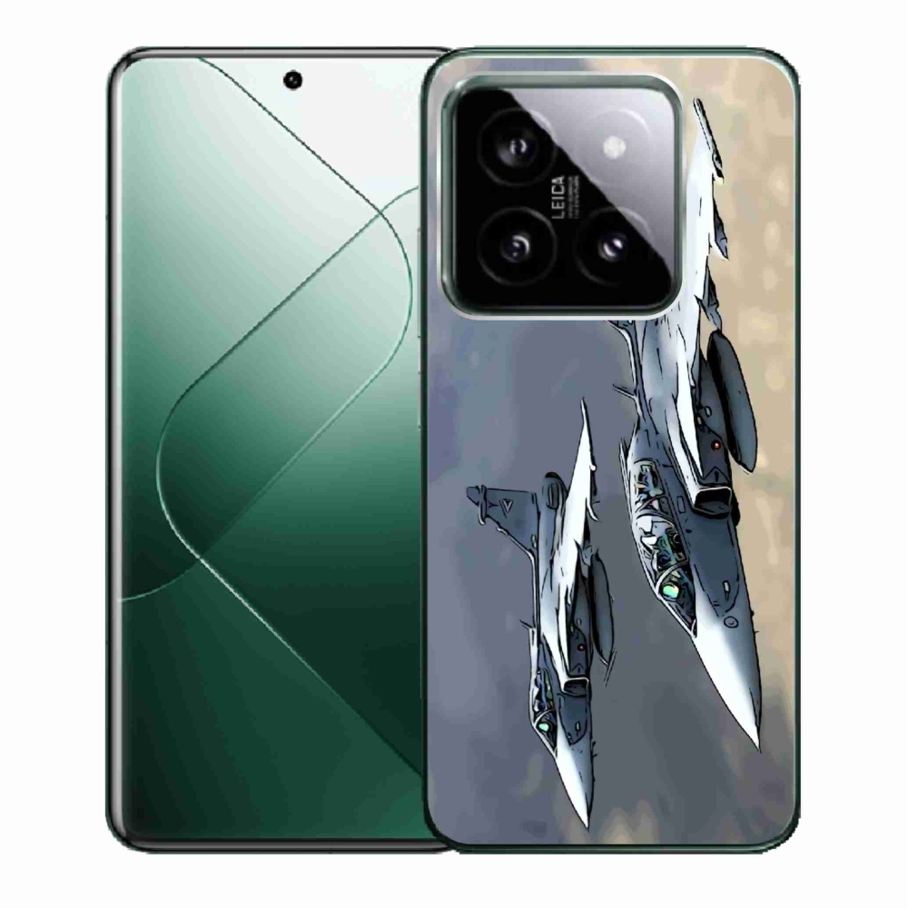 Gél borító mmCase a Xiaomi 14 - vadászrepülőkhöz