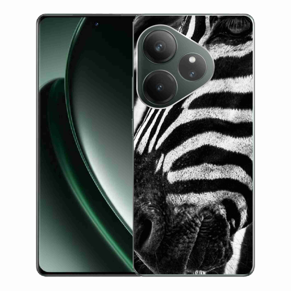 Gél borítás mmCase a Realme GT 6 5G/GT 6T 5G készülékhez - zebra
