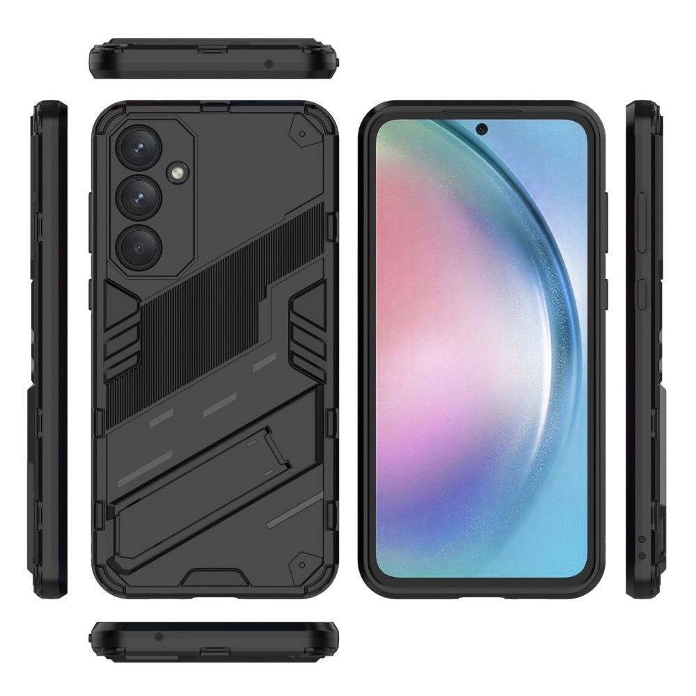 Tartós borítás Samsung Galaxy A55 5G készülékhez - fekete