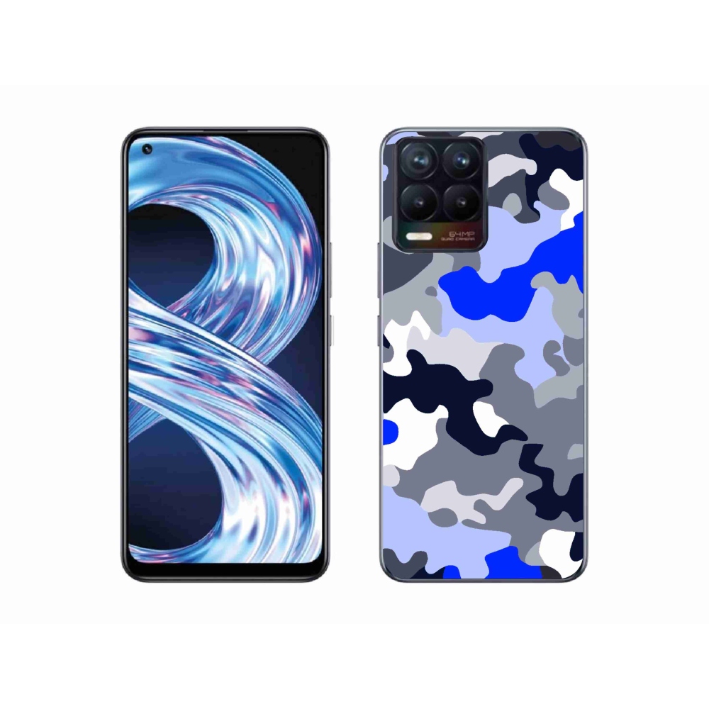 Gél borítás mmCase a Realme 8 Pro számára - álcázó minta 8