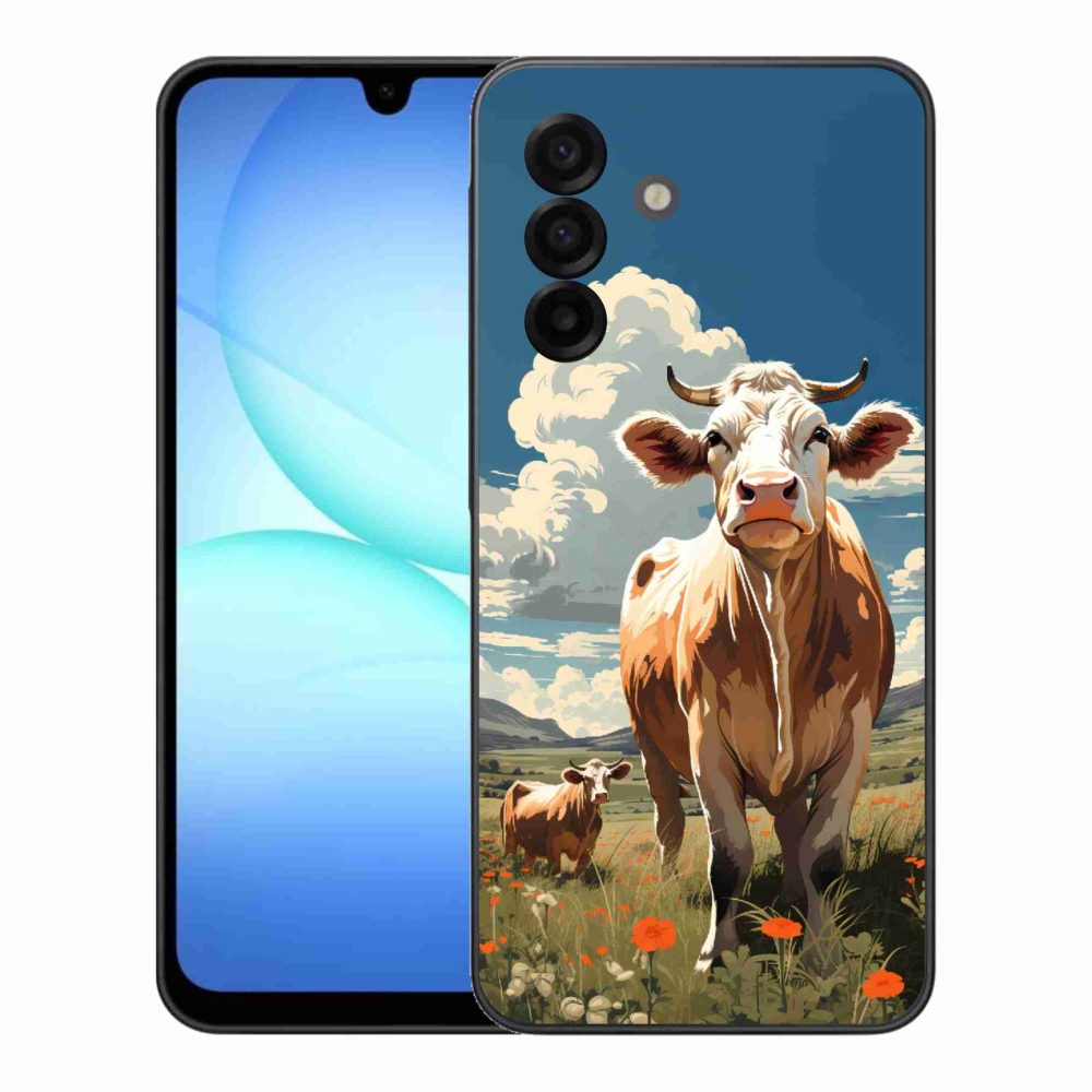 Zselés borítás mmCase Samsung Galaxy A17 5G - tehenek a réten