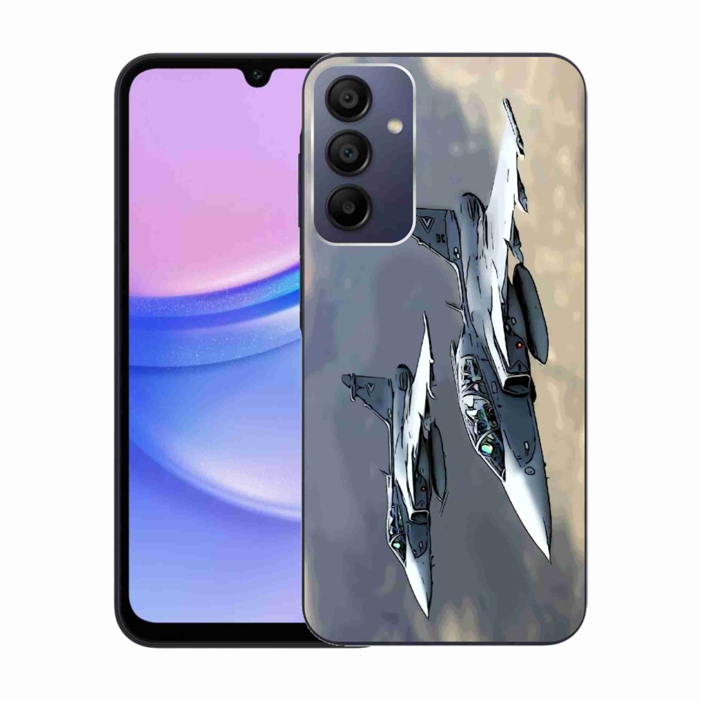 Gél borítás mmCase Samsung Galaxy A15 4G/5G - vadászrepülők számára
