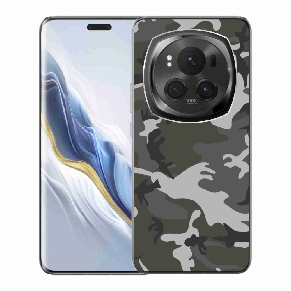 Zselés borítás mmCase a Honor Magic 6 Pro 5G készülékhez - álcázó mintás