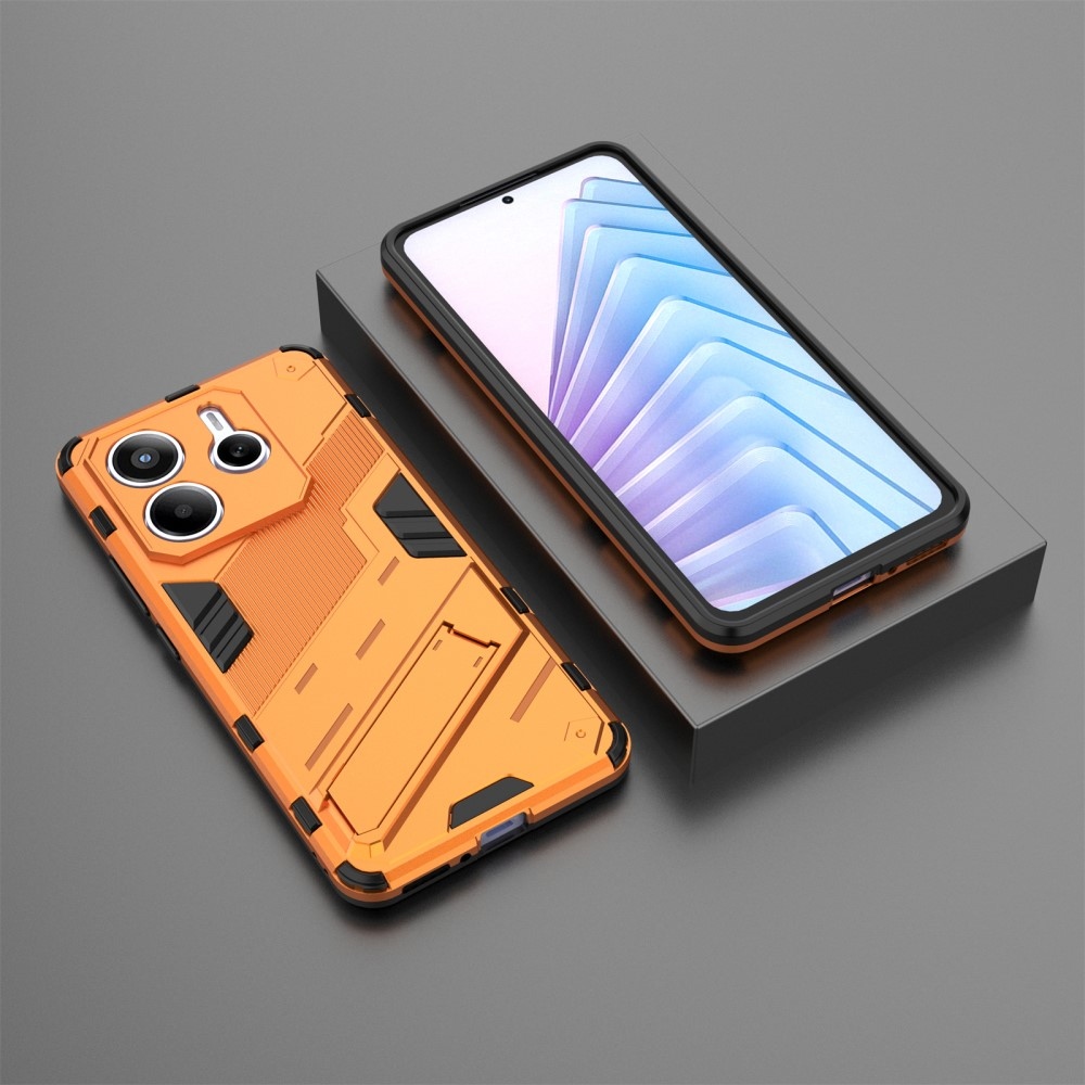 Tartós borító Xiaomi Redmi Note 14 5G - narancssárga