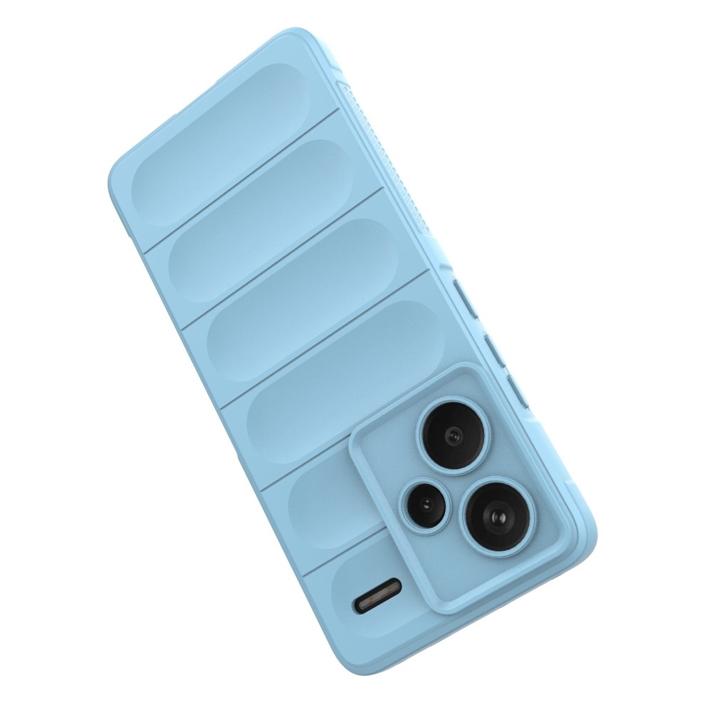 Rugg tartós zselés tok Xiaomi Redmi Note 13 Pro+ 5G - világoskék színben
