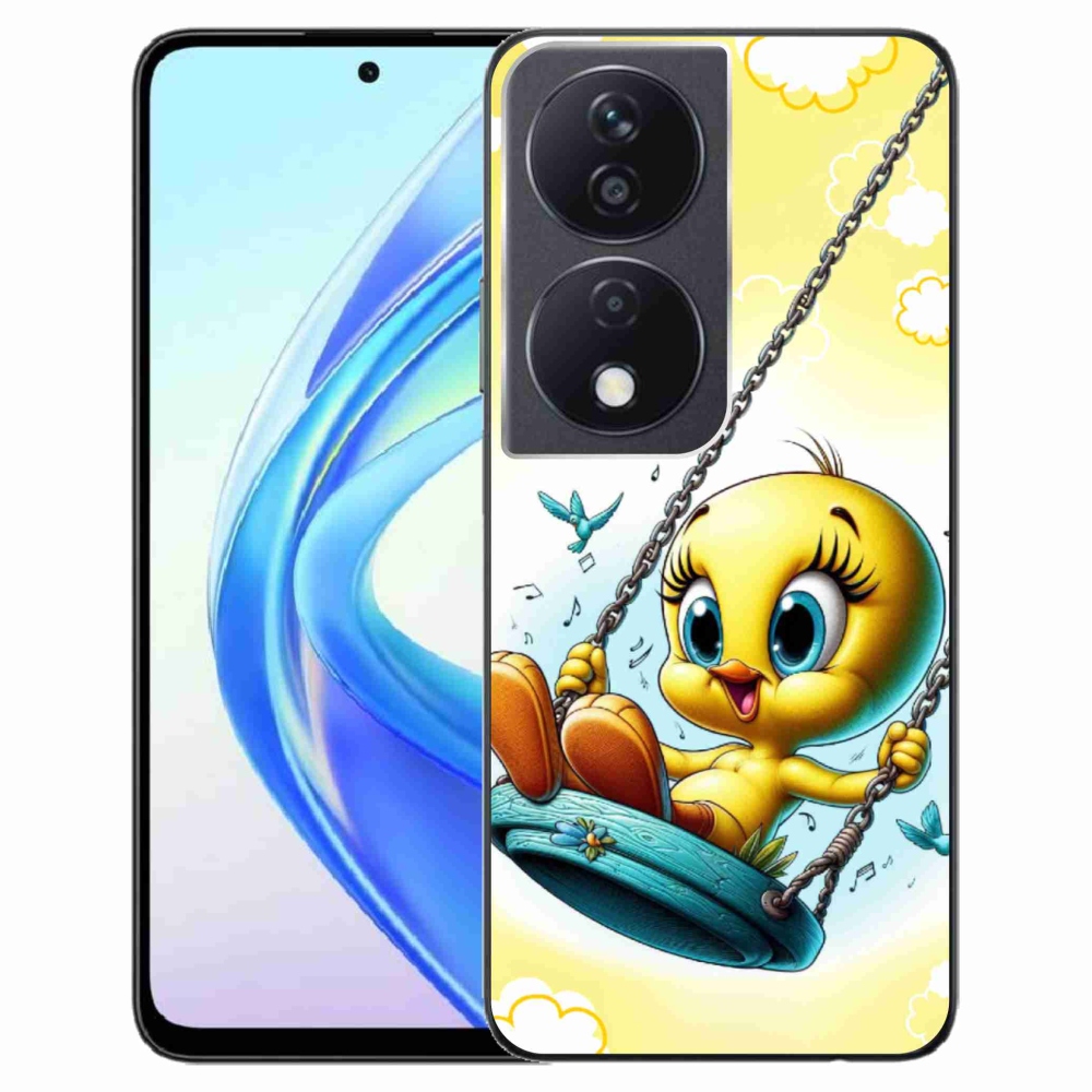 Zselés borítás mmCase a Honor X7b/Honor 90 Smart számára - tweets