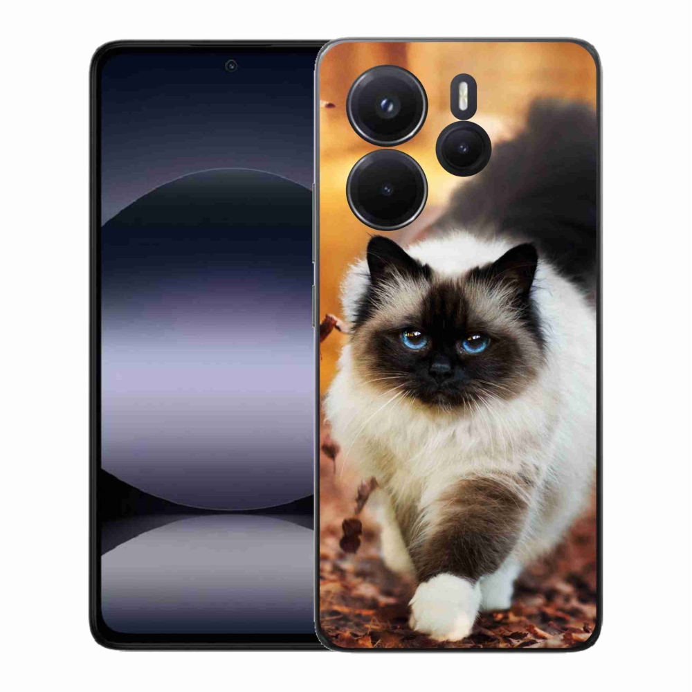 Gél borítás mmCase a Xiaomi Redmi Note 14-hez - macska