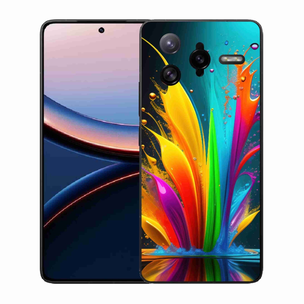 Gél borítás mmCase a Xiaomi Poco F7 Ultra számára - absztrakt motívum 1