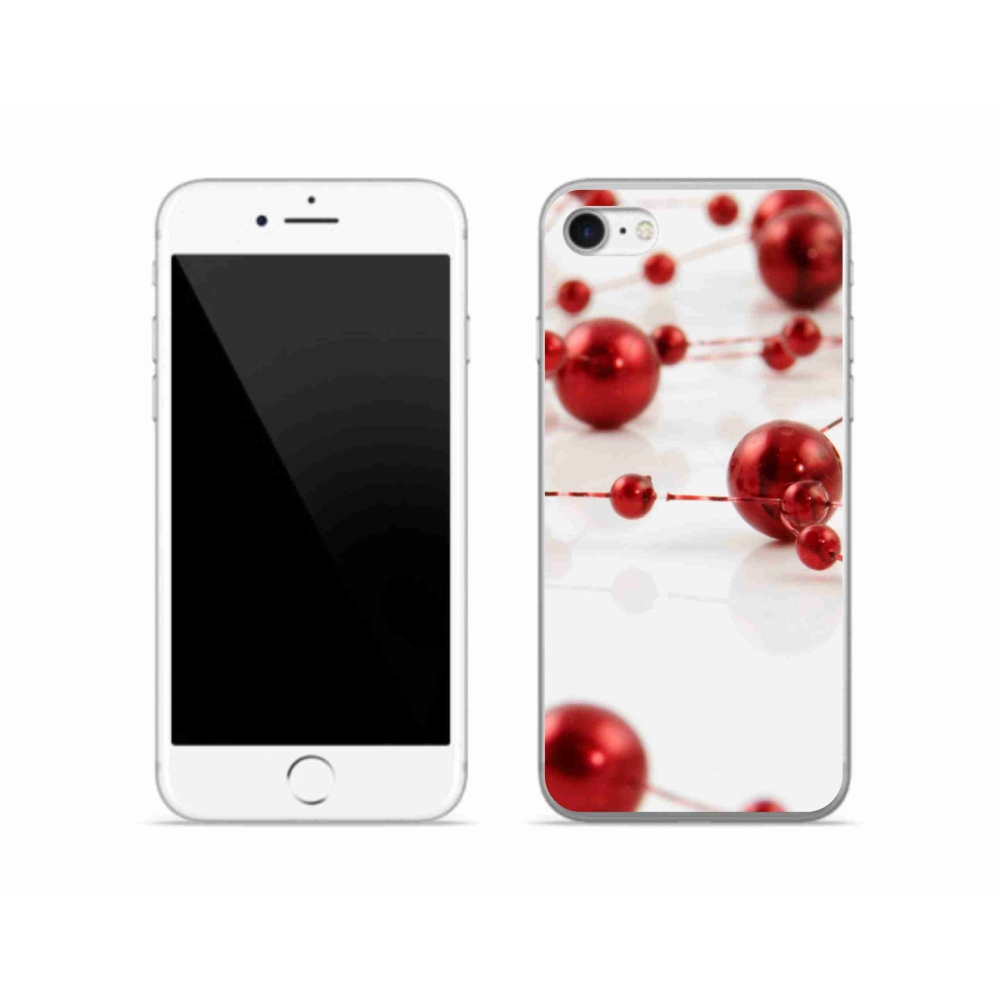 Gél borítás mmCase iPhone SE (2022) - Karácsonyi lánc