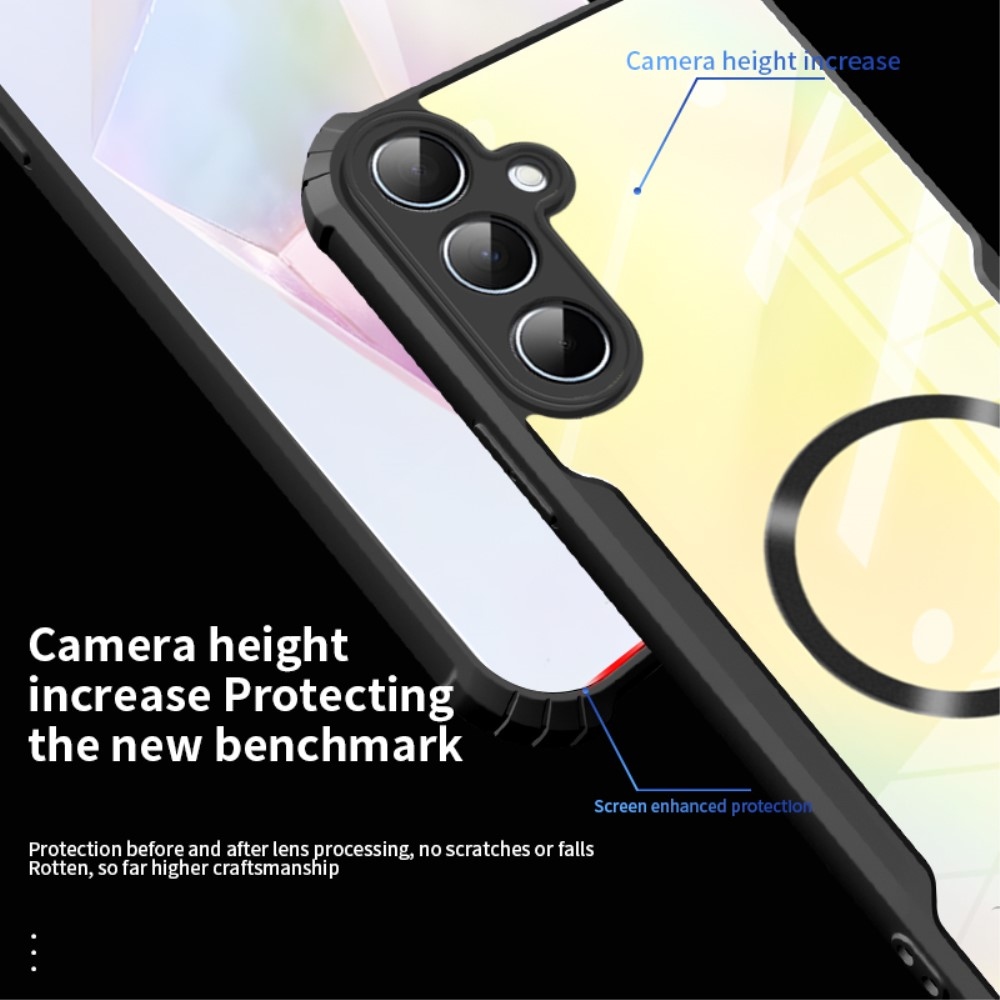 Tartós védőburkolat MagSafe támogatással Samsung Galaxy A56 5G készülékhez - fekete