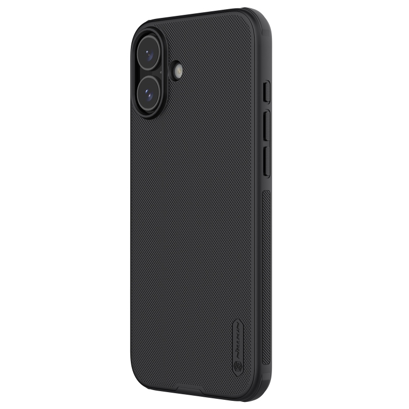 Nillkin Super Frosted PRO mágneses hátlap az Apple iPhone 16 Plus készülékhez Fekete