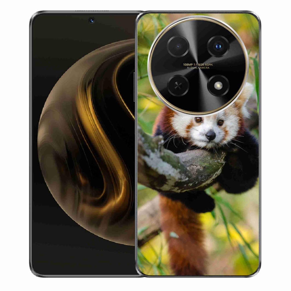 Gél borítás mmCase a Huawei Nova 12i készülékhez - panda piros
