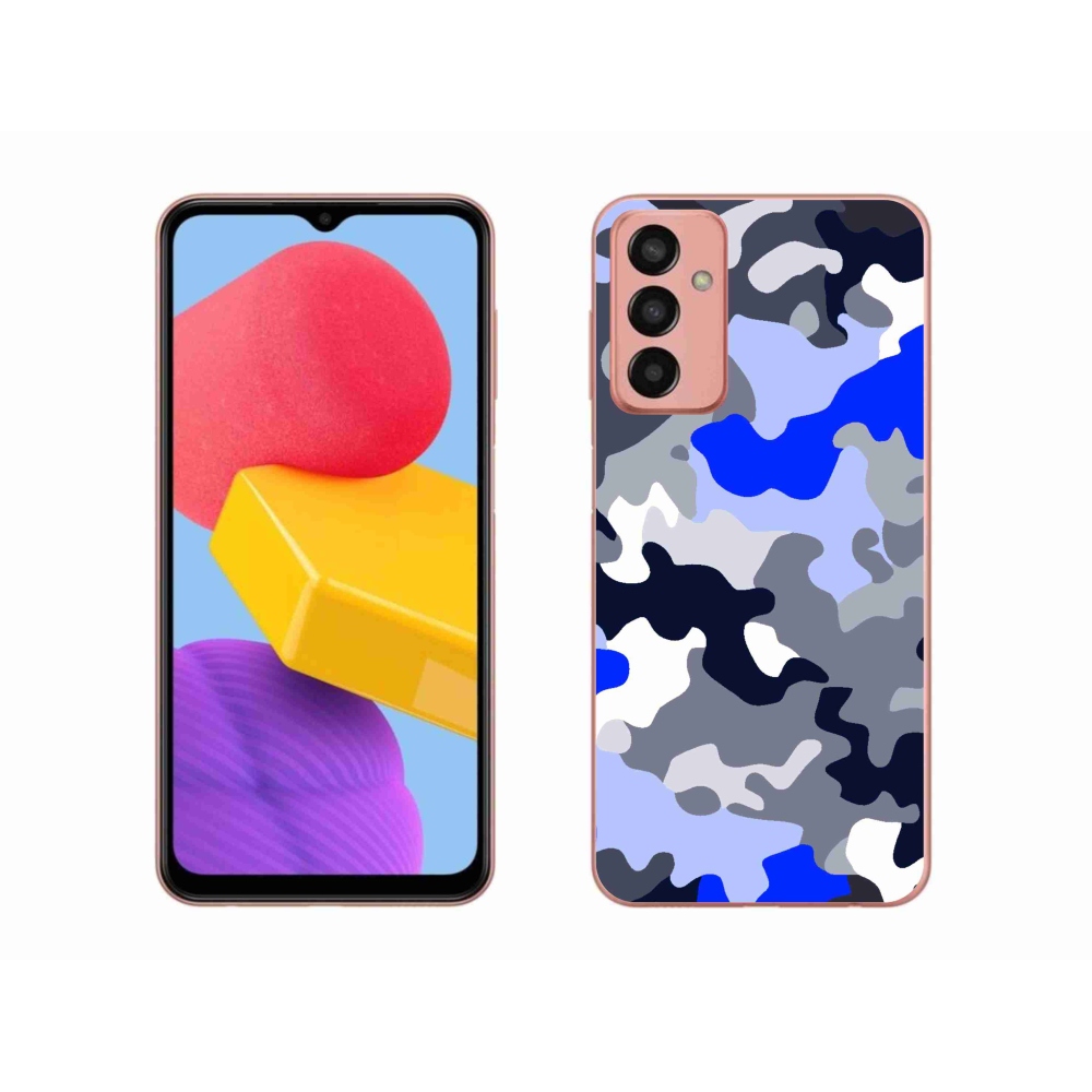 Zselés borítás mmCase Samsung Galaxy M13 készülékhez - terepszínű minta 8