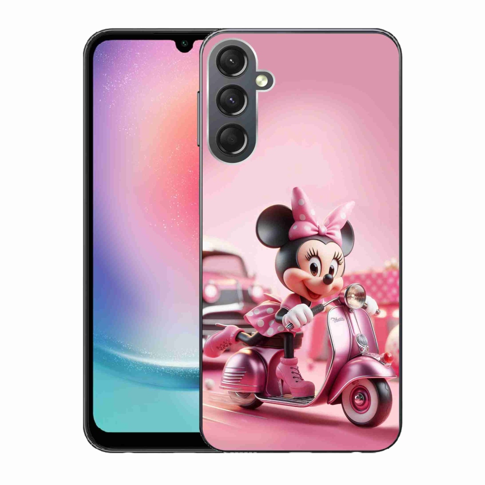 Zselés borítás mmCase Samsung Galaxy A24 készülékhez - minnie 1