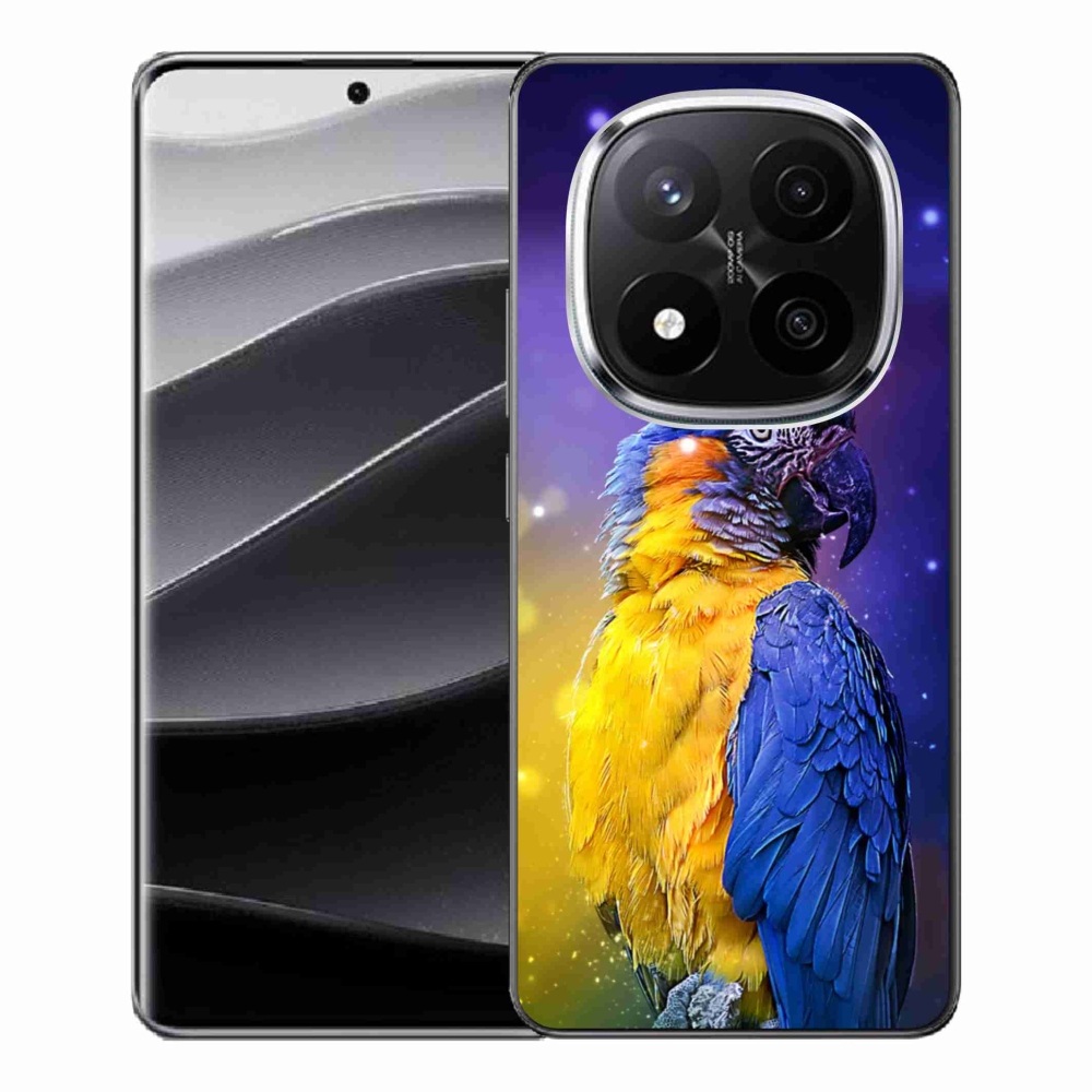 Gél borítás mmCase a Xiaomi Redmi Note 14 Pro+ 5G számára - papagáj ara 1