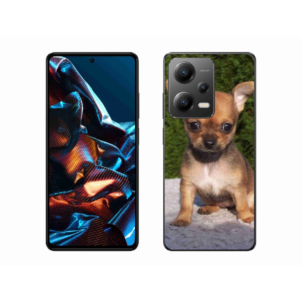 Gél tok mmCase a Xiaomi Redmi Note 12 Pro 5G számára - chihuahua 3