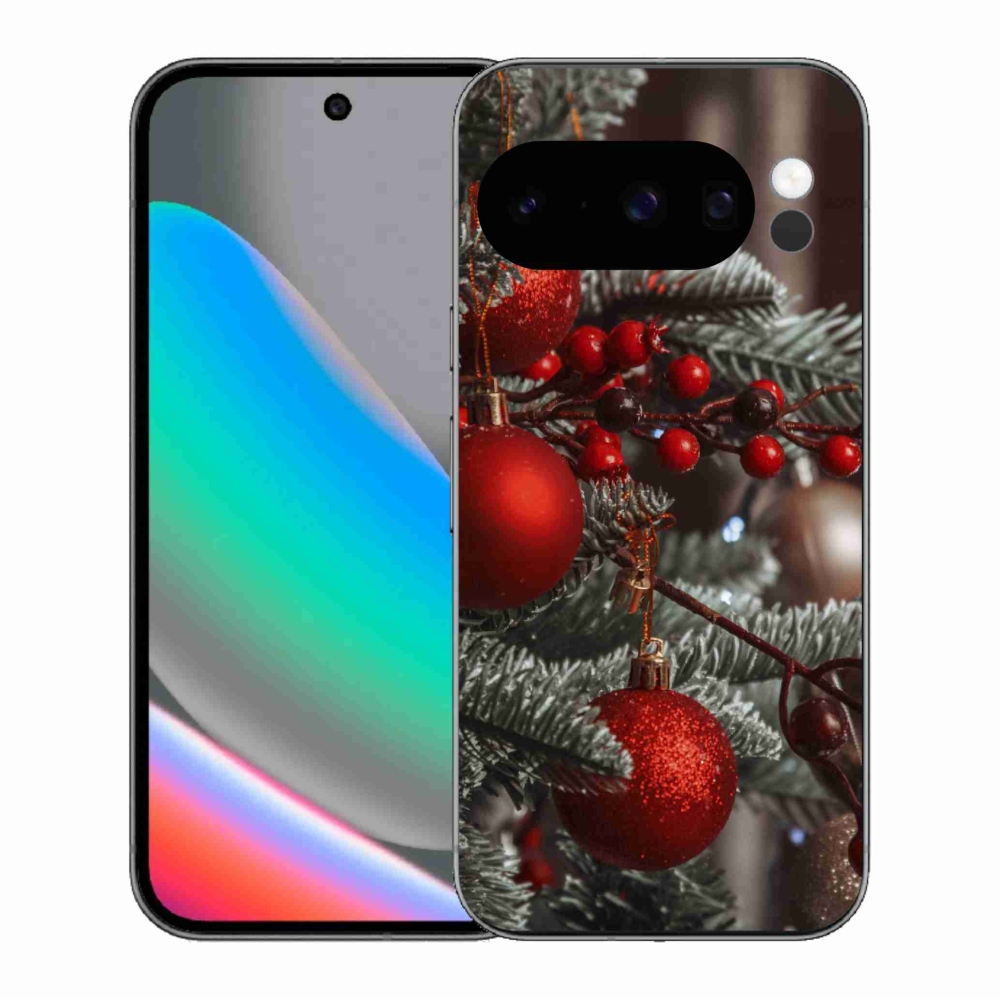 Gél borítás mmCase a Google Pixel 10 Pro számára - karácsonyi dekorációk 2