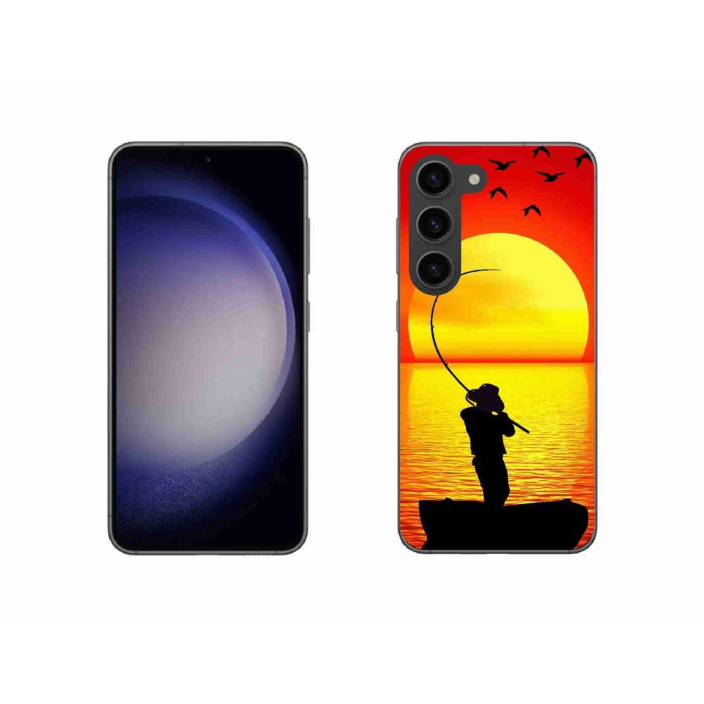 Gél borítás mmCase Samsung Galaxy S23 5G - horgászás