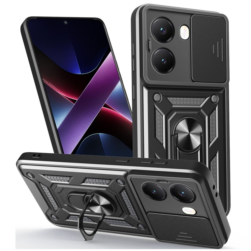 Tartós csúszóborítás a Xiaomi Poco X7 Pro 5G készülékhez - fekete