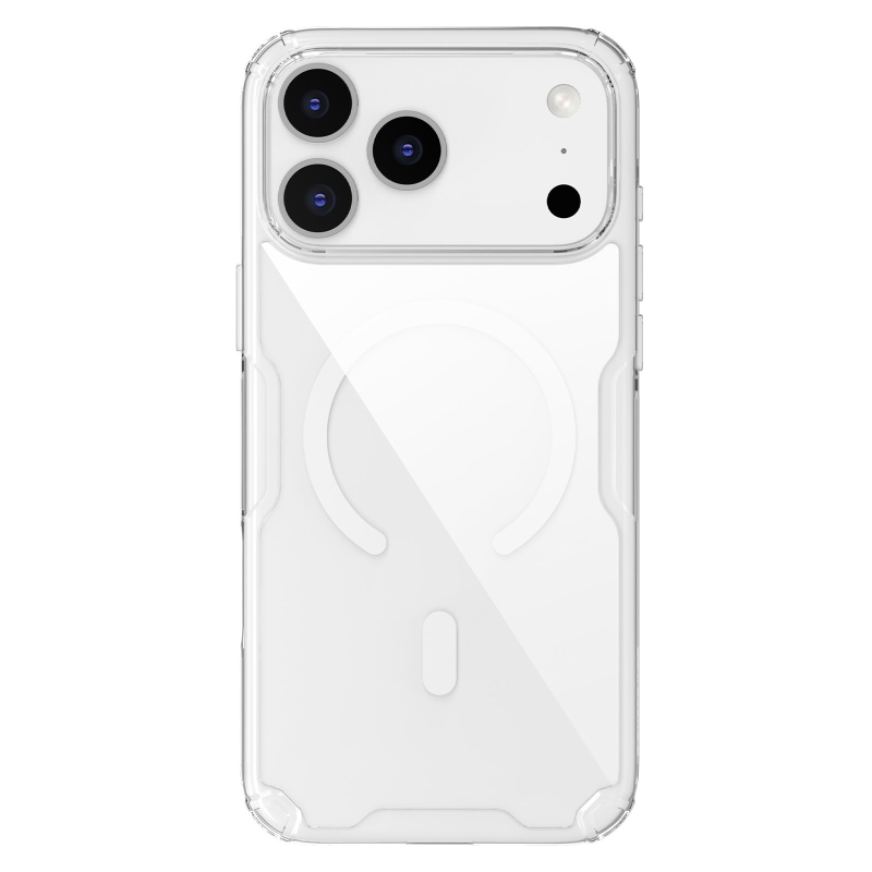 Nillkin Nature TPU PRO mágneses borítás Apple iPhone 17 Pro Max készülékhez Átlátszó