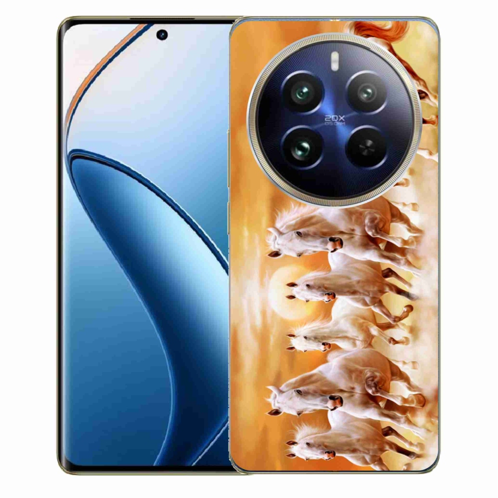Gél tok mmCase a Realme 12 Pro 5G/12 Pro+ 5G számára - 2 lovak