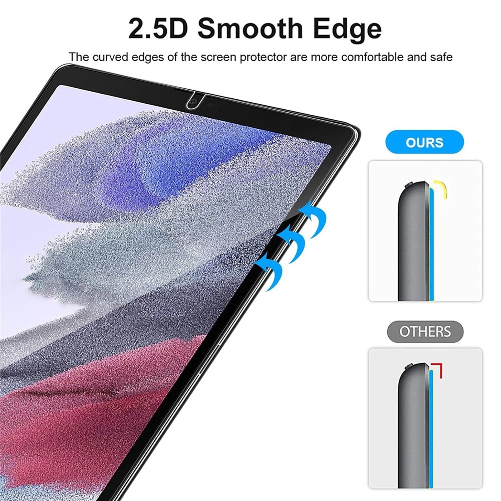 2.5D edzett üveg Samsung Galaxy Tab A11/Tab A9 tablethez - 2db