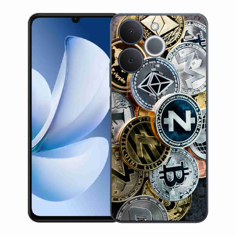Gél borítás mmCase a Realme Note 70T számára - kriptovaluták