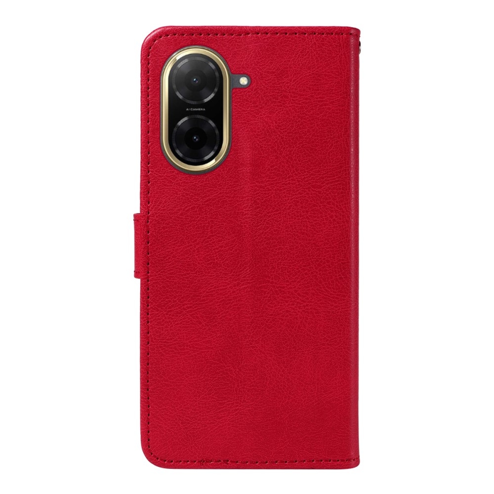 Tárcás könyv tok Xiaomi Redmi A5 (173.45x79.35x8.45mm) - piros