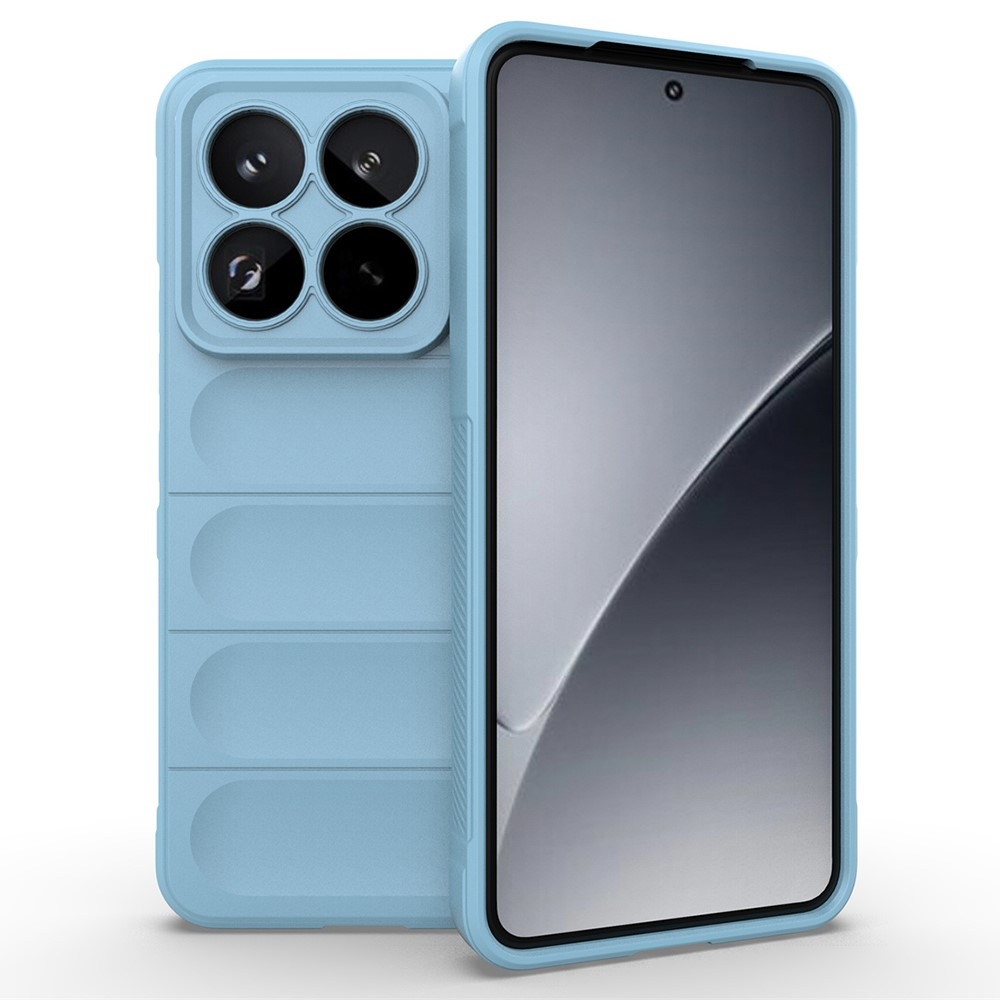 Rugg tartós zselés tok Xiaomi 15 Pro - világoskék színben