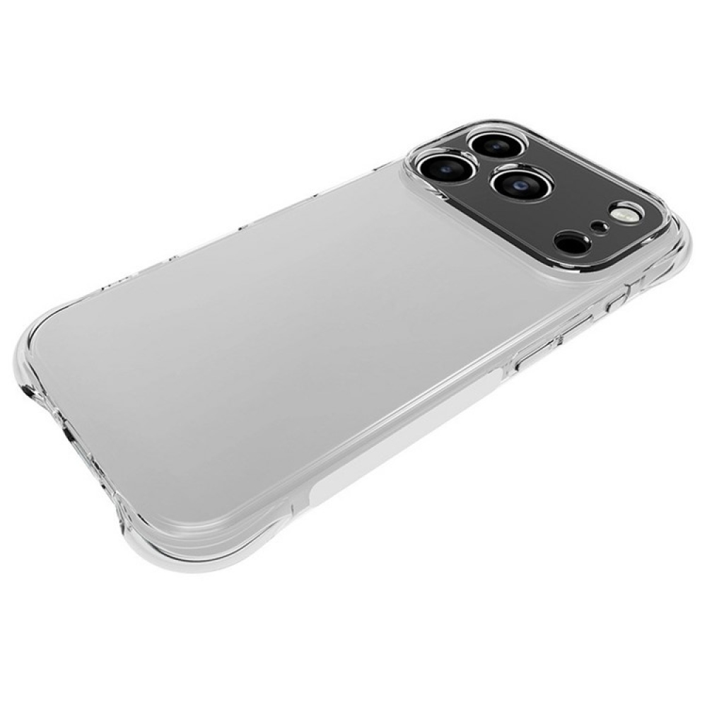 Átlátszó zselés tok iPhone 17 Pro készülékhez - átlátszó