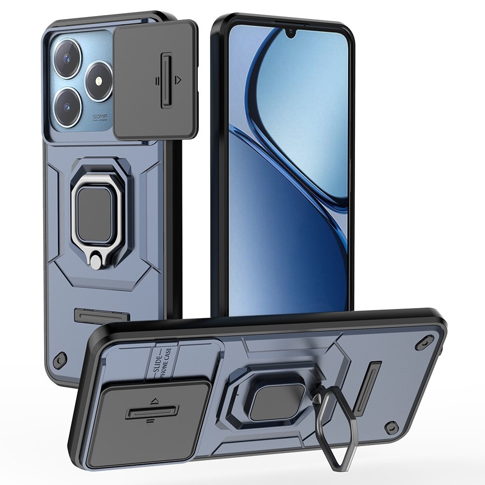 Lencseálló borítás a Realme C61/C63 készülékhez - kék