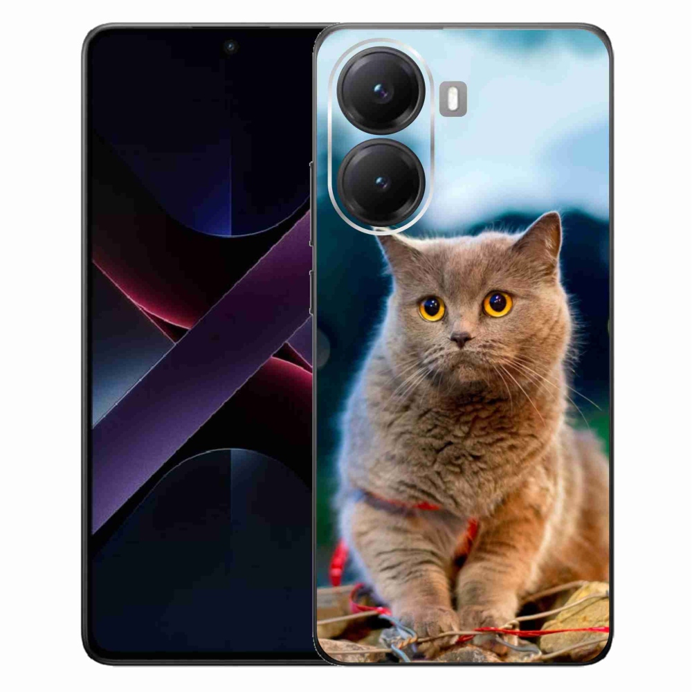 Gél borítás mmCase a Xiaomi Poco X7 Pro 5G-hez - brit kék 2