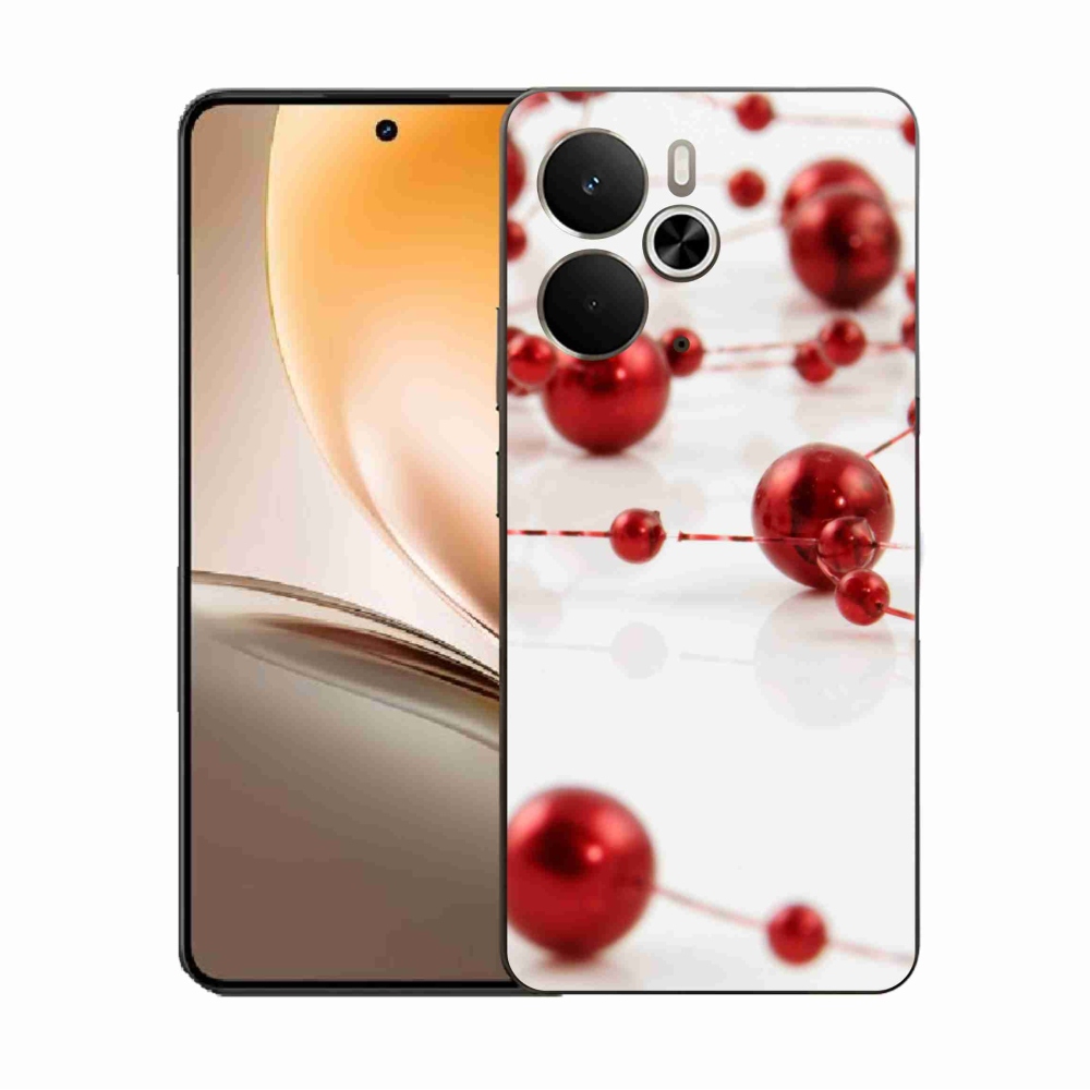 Gél borítás mmCase a Realme 14 5G-hez - karácsonyi lánc