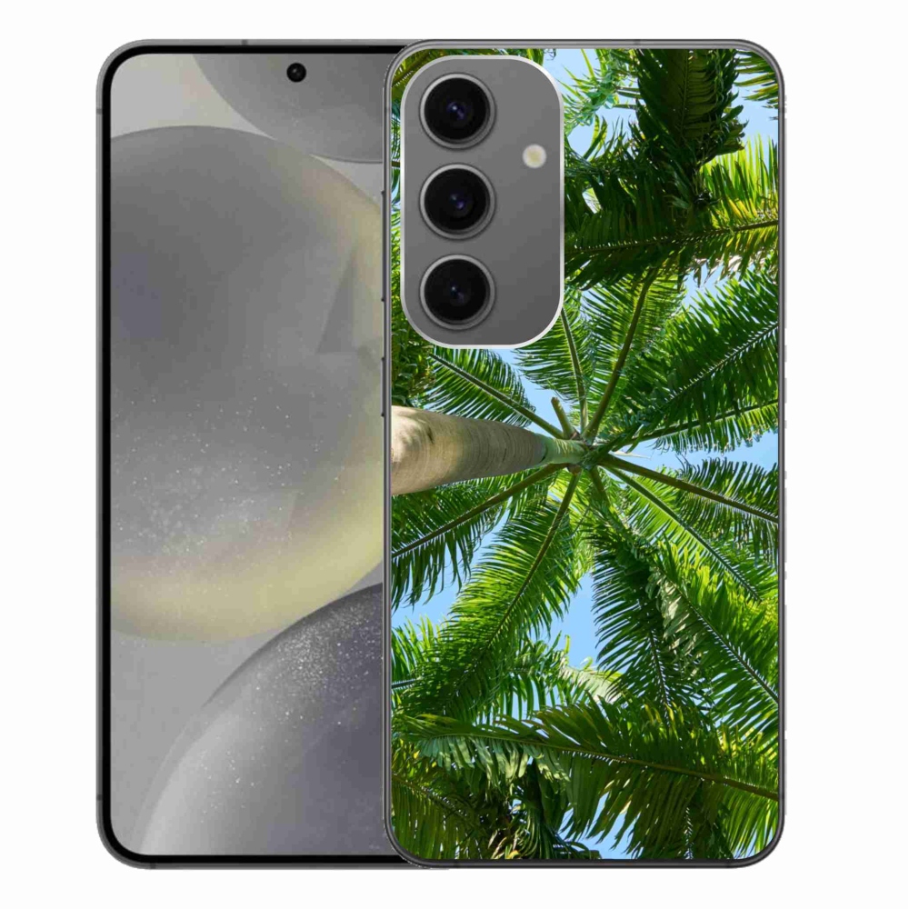 Zselés borítás mmCase Samsung Galaxy S24+ - pálmafához